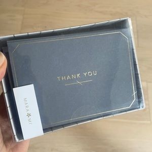Thank You cards and envelopes